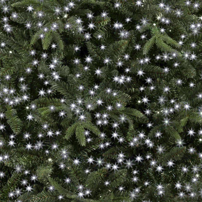 TreeBrights 1000 LED White Christmas Tree Lights 25m 5052998057806